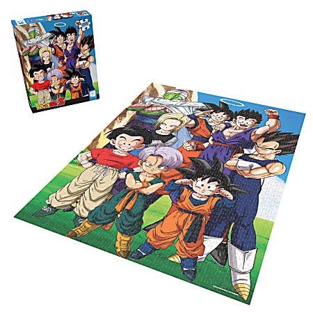 USAopoly DRAGON BALL Z Z FIGHTERS Puzzle, 19" X 27", 1000 Pieces