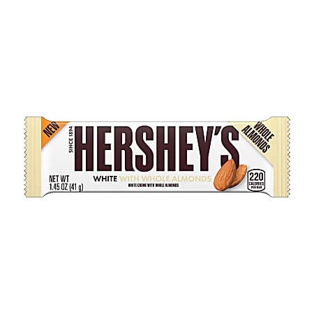 Hershey's® Almond Chocolate, White Chocolate, 1.45 Oz