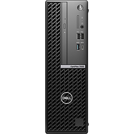 Dell™ OptiPlex 7000 Desktop PC, Intel® Core™ i5, 16GB Memory, 512GB Solid State Drive, Black, Windows® 10 Pro