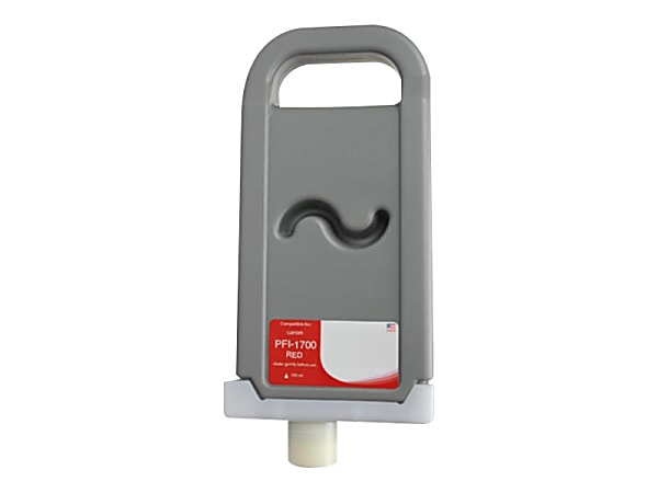Clover Imaging Group Wide Format - 700 ml - red - compatible - box - ink cartridge (alternative for: Canon 0783C001AA, Canon PFI-1700R) - non-OEM -
