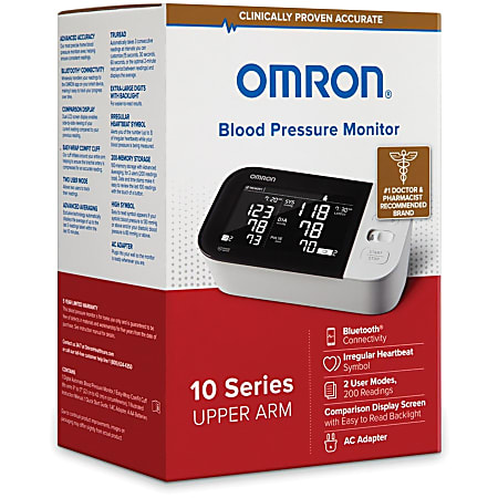 Omron Wireless Bluetooth Fully Automatic Upper Arm 7 Series Blood Pressure  Monitor