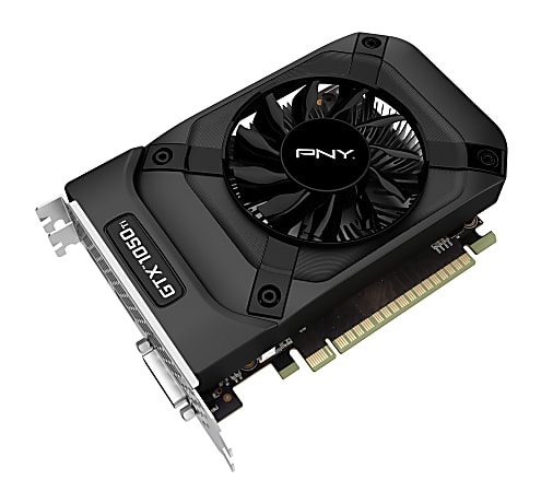 PNY GeForce™ GTX 1050 Ti nVidia® Pascal™ 4GB GDDR5 PCI Express 3.0 Graphics Card