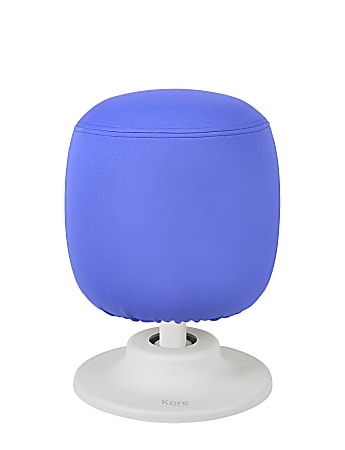 Kore Design™ Kids Adjustable Pivot Stool, Blue/White, KDAP2024WH