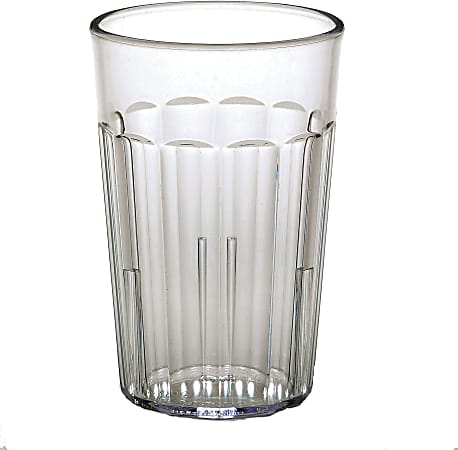 Cambro Newport Styrene Tumblers, 8 Oz, Clear, Pack Of 36 Tumblers