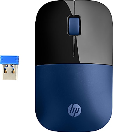 HP Z3700 Wireless Mouse Blue 5795150 - Office Depot