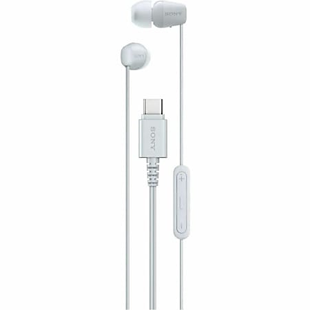 Sony IER-EX15C | USB-C Wired In-Ear Headphones, IEREX15CW