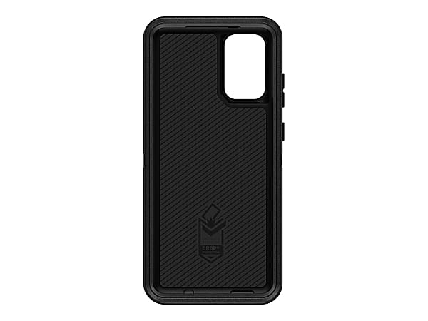 OtterBox Defender Series - Back cover for cell phone - rugged - black - for Samsung Galaxy S20, S20 5G