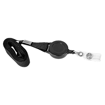 SICURIX Lanyard Card Reel - 12 / Pack - 36