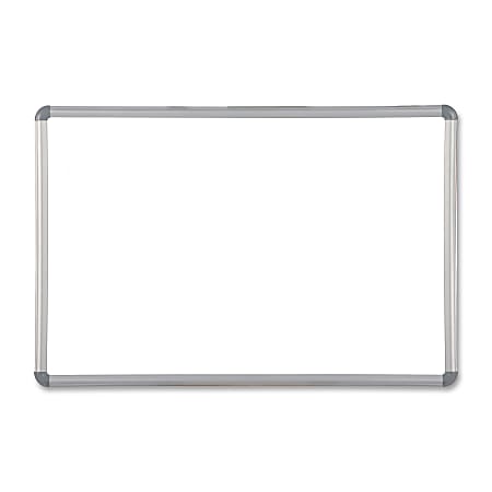 Best-Rite® Magna Rite Magnetic Marker Board, 24" x 36", Gray Frame