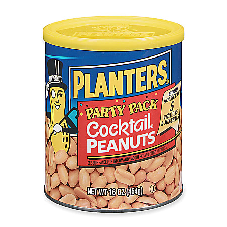 Classic Coffee Concepts™ Planters Cocktail Peanuts, 16 Oz Can