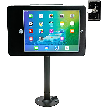 CTA Digital Height-Adjustable Tabletop Security Mnt For Ipad Pro Ipad Air - 9.7" Screen Support - 1
