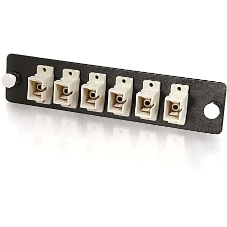 C2G Q Series Fiber Distribution System 12 STRAND SC PB INSERT MM BEIGE ...