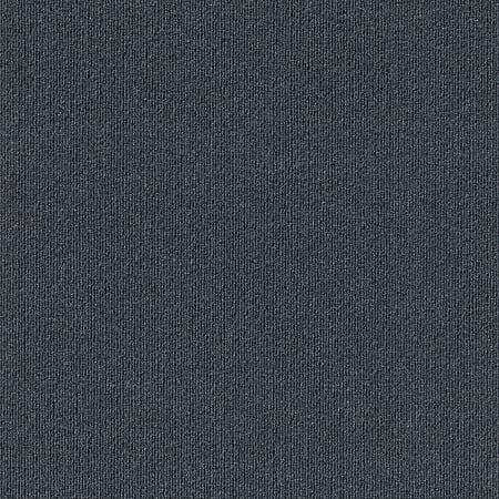 Foss Floors Ridgeline Peel & Stick Carpet Tiles, 24" x 24", Denim, Set Of 15 Tiles