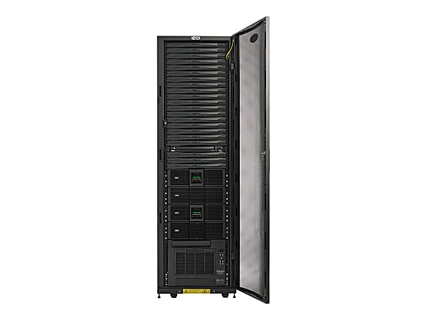 Tripp Lite EdgeReady Micro Data Center - 38U, (2) 3 kVA UPS Systems (N+N), Network Management and Dual PDUs, 120V Assembled/Tested Unit - Rack cabinet - floor-standing - 38U - 19"