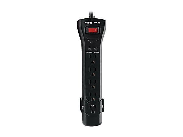 Tripp Lite 7-Outlet Surge Protector Power Strip, 25', Black