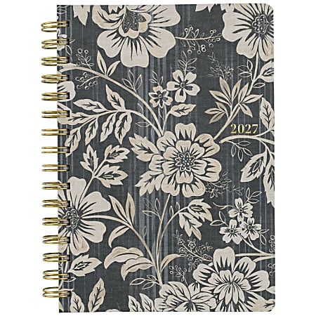 Mead Cambridge® Denim Blooms Monthly Planners and Notes, 185020227