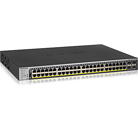 Netgear® Gigabit PoE+ 48-Port Smart Switches With Remote/Cloud Management