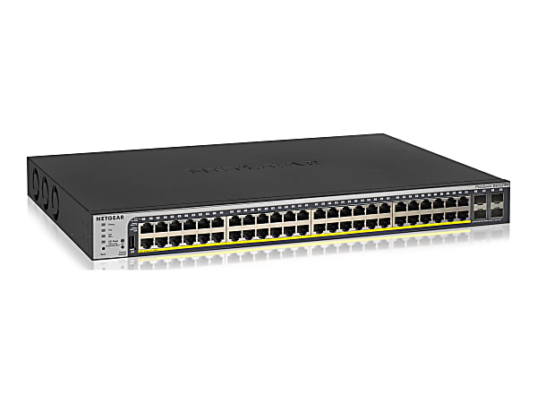 Netgear® Gigabit PoE+ 48-Port Smart Switches With Remote/Cloud Management
