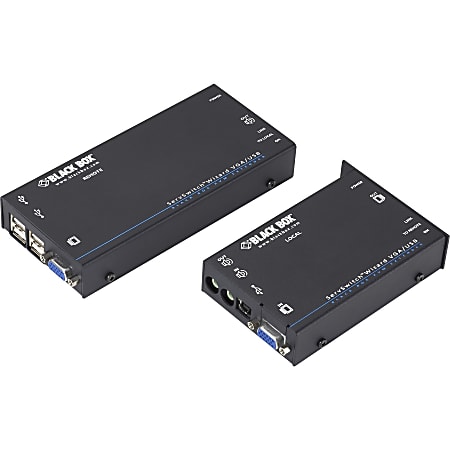 Black Box ServSwitch Wizard USB KVM Extender With Audio - 1 Computer(s) - 1 Local User(s) - 1 Remote User(s) - ACU5050AR2