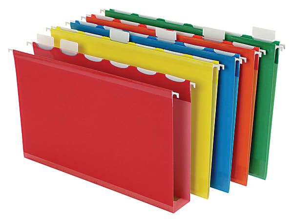Pendaflex® Assorted Box-Bottom Hanging File Folders, Legal Size, Assorted, Box Of 20