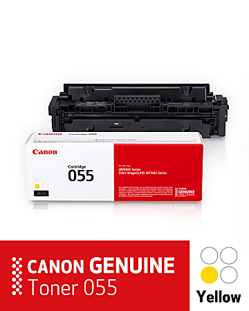Canon 055 Yellow Toner Cartridge 3013C001 - Office Depot