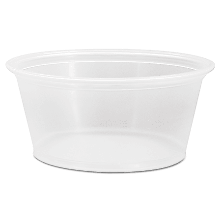 Dart® Conex® Complements Portion/Medicine Cups, 3.25 Oz, Clear, Case Of 2,500
