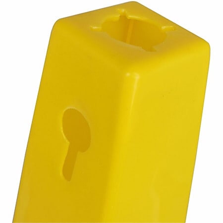 Genuine Joe Bright 4-sided Caution Safety Cone - 1 Each - English, Spanish - 10 Genuine Joe Bright 4-sided Caution Safety Cone - 1 Each - English, Spanish - 10