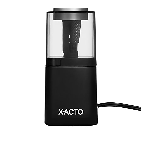 X-ACTO® Powerhouse® Electric Pencil Sharpener, Black