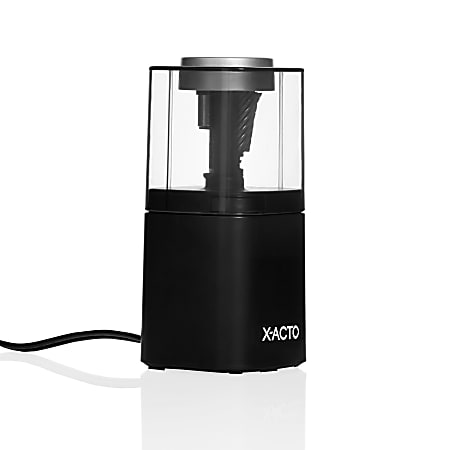 X ACTO School Pro Electric Pencil Sharpener Black - Office Depot