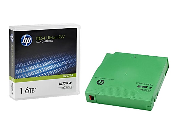 HP M93008 LTO Ultrium 4 Data Cartridge, 800GB