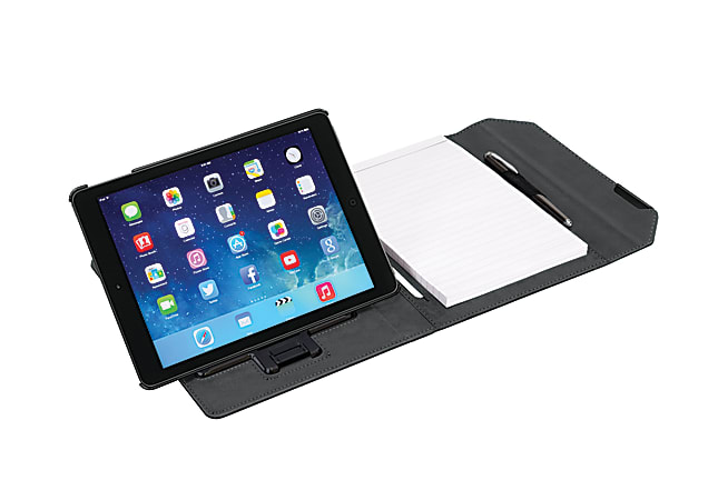 Fellowes MobilePro® Series Deluxe Folio Case For Apple® iPad® mini™ 1/2/3, Black/Gray