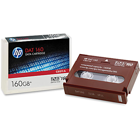 HP DAT160 C8011A M93695 8mm Data Cartridge, 160GB