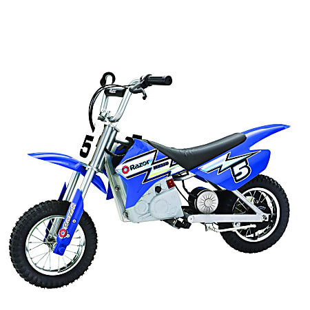 Razor Dirt Rocket™ MX 350 Dirt Bike, 31"H x 24 1/2"W x 44"D, Blue/Black