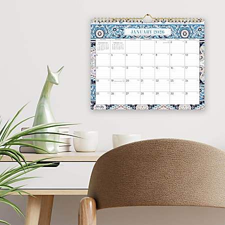 2026 Blue Sky Monthly Wall Calendar 11 x 8 34 Cocorrina January To ...