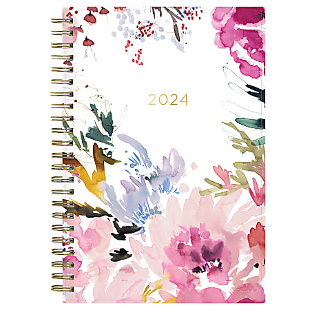 Birth Month Flowers Coloring Planner 2024 2 in 1 Beautiful Floral  Illustrations to Color and 12 Month Diary Calendar, Weekly Organizer 