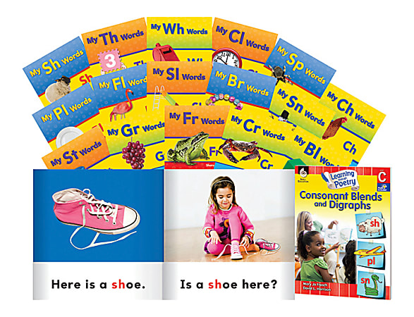 Shell Education Building Language Through Phonics, Level C: Consonants, Blends And Digraphs, Preschool To Grade 2
