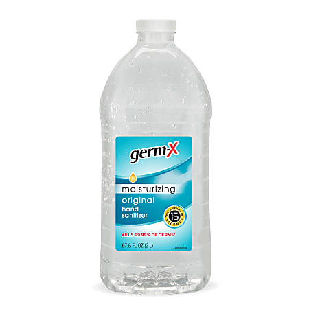 GERM-X Original Hand Sanitizer, 67.6 Oz, FDA Registered and Listed
