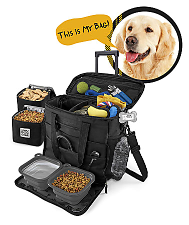 Overland dog gear backpack top