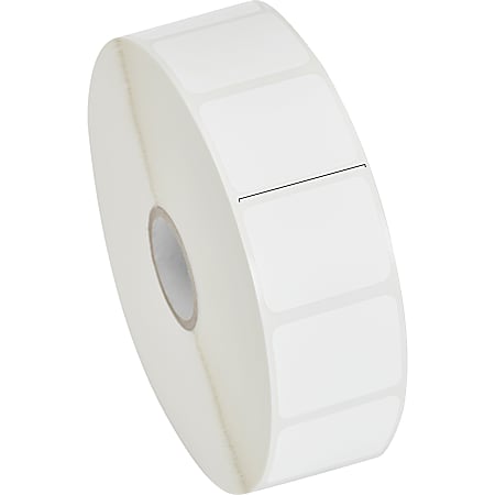 Zebra Label Paper, U82380, 1 1/4" x 1" Thermal Transfer Zebra Z™Select 4000T, 1" Core