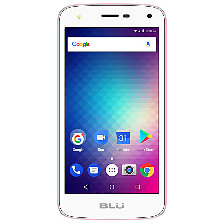 BLU C5 C010Q Cell Phone, Rose Gold, PBN201351