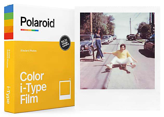 Polaroid I-Type Color Instant Film, 8 Exposures