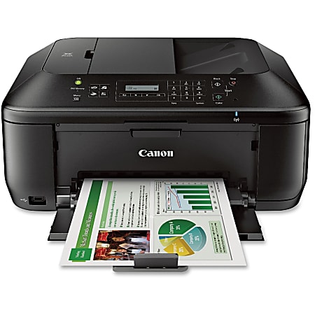 Canon PIXMA Wireless Color Inkjet All in One Printer Office Depot