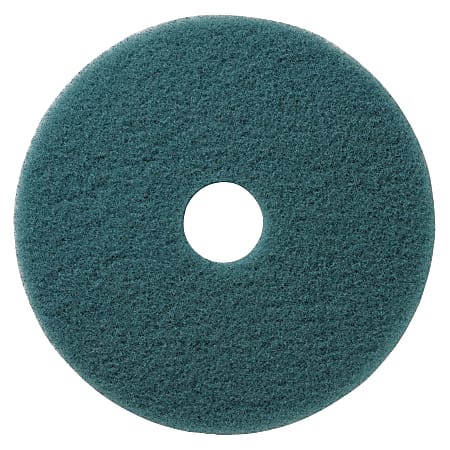 Americo® UHS Burnishing Floor Pad, 20" Diameter, Aqua, Box Of 5