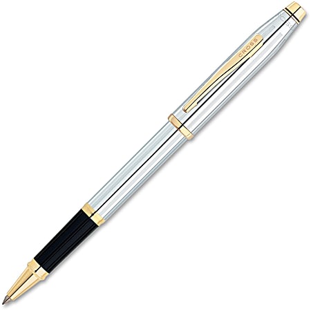 Cross Century II Medalist Selectip Rollerball Pen - Black Ink - Gel-based - 1 Each