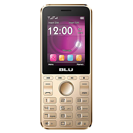 BLU Tank 4 T510 Cell Phone, Gold