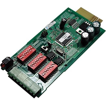 Tripp Lite MODBUS Management Accessory Card for UPS Remote Monitoring and Control - Serial, Serial"