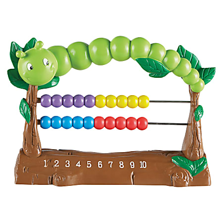 Learning Resources Caterpillar Bead Abacus - Skill Learning: Counting, Number Recognition, Fine Motor