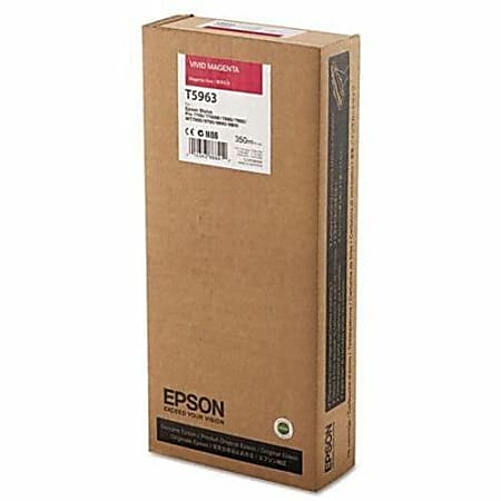 Epson UltraChrome HDR Vivid Magenta Ink Cartridge, Magenta, T596300