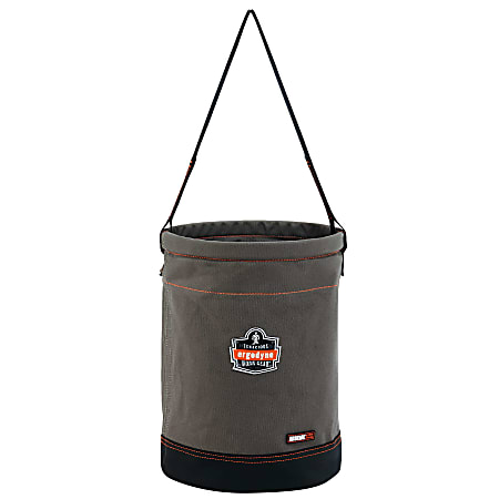 Ergodyne Arsenal 5930 Canvas Hoist Bucket, 17" x 12-1/2", Gray