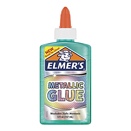 Elmer's® Metallic Washable Liquid Glue, 5 Oz, Teal